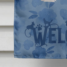 Load image into Gallery viewer, Maltese Puppy Cut Welcome Flag Canvas House Size CK6016CHF