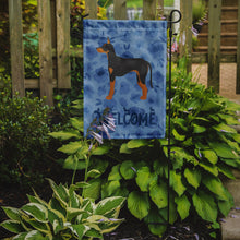 Load image into Gallery viewer, Manchester Terrier Welcome Garden Flag - Outdoor Decorative Yard Flag CK6018GF