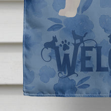 Load image into Gallery viewer, Nordic Spitz Welcome Flag Canvas House Size CK6025CHF