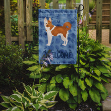 Load image into Gallery viewer, Nordic Spitz Welcome Garden Flag - Outdoor Decorative Yard Flag CK6025GF