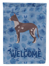 Load image into Gallery viewer, Peruvian Hairless Dog Welcome Flag Canvas House Size CK6031CHF