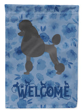 Load image into Gallery viewer, Standard Poodle Welcome Flag Canvas House Size CK6037CHF