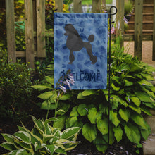 Load image into Gallery viewer, Standard Poodle Welcome Garden Flag – Decorative Outdoor Yard Flag CK6037GF