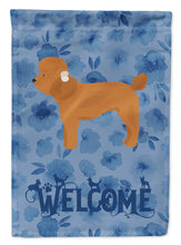 Load image into Gallery viewer, Toy Poodle Welcome Flag Canvas House Size CK6038CHF