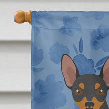 Load image into Gallery viewer, Prague Ratter Welcome Flag Canvas House Size CK6040CHF