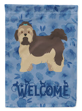 Load image into Gallery viewer, Russian Lapdog Welcome Flag Canvas House Size CK6044CHF