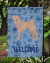 Load image into Gallery viewer, Shar Pei #2 Welcome Garden Flag – Decorative Outdoor Yard Flag CK6050GF