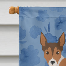 Load image into Gallery viewer, Tenterfield Terrier Welcome Flag Canvas House Size CK6052CHF
