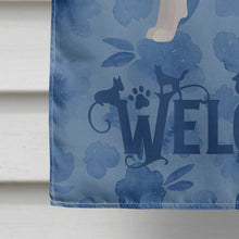 Load image into Gallery viewer, Tenterfield Terrier Welcome Flag Canvas House Size CK6052CHF