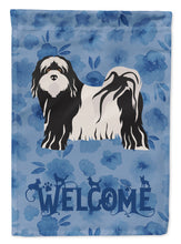 Load image into Gallery viewer, Tibetan Terrier Welcome Garden Flag – Decorative Outdoor Yard Flag CK6054GF