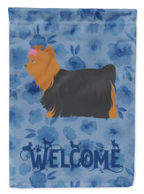 Load image into Gallery viewer, Yorkshire Terrier #1 Welcome Garden Flag – Decorative Outdoor Yard Flag CK6056GF