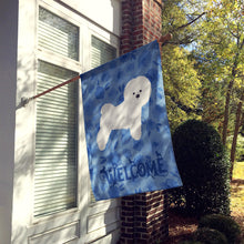 Load image into Gallery viewer, Bichon Fris? Welcome Flag Canvas House Size CK6062CHF
