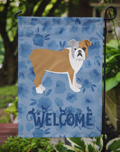 Load image into Gallery viewer, English Bulldog Welcome Garden Flag – Decorative Outdoor Yard Flag CK6066GF