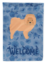 Load image into Gallery viewer, Chow Chow Welcome Flag Canvas House Size CK6073CHF