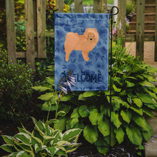 Load image into Gallery viewer, Chow Chow Welcome Garden Flag – Decorative Outdoor Yard Flag CK6073GF