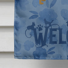 Load image into Gallery viewer, Doberman Pinscher Welcome Flag Canvas House Size CK6077CHF
