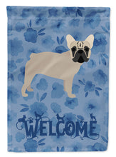 Load image into Gallery viewer, French Bulldog Welcome Flag Canvas House Size CK6079CHF