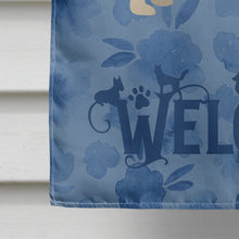 Load image into Gallery viewer, Golden Retriever Welcome Flag Canvas House Size CK6081CHF