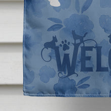 Load image into Gallery viewer, Jack Russell Terrier Welcome Flag Canvas House Size CK6086CHF