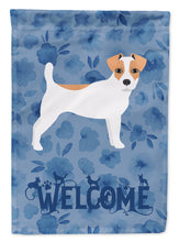 Load image into Gallery viewer, Jack Russell Terrier Welcome Flag Canvas House Size CK6086CHF