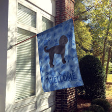 Load image into Gallery viewer, Labradoodle Welcome Flag Canvas House Size CK6087CHF