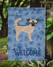 Load image into Gallery viewer, Longhair Chihuahua Welcome Garden Flag – Decorative Outdoor Yard Flag CK6088GF