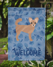 Load image into Gallery viewer, Longhair Chihuahua #2 Welcome Garden Flag – Decorative Outdoor Yard Flag CK6089GF