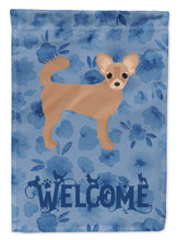 Load image into Gallery viewer, Longhair Chihuahua #2 Welcome Garden Flag – Decorative Outdoor Yard Flag CK6089GF