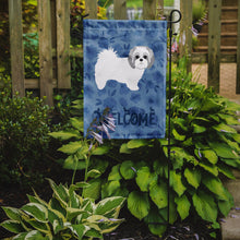 Load image into Gallery viewer, Shih Tzu #2 Welcome Garden Flag – Decorative Outdoor Yard Flag CK6100GF