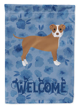 Load image into Gallery viewer, Staffordshire Bull Terrier #2 Welcome Garden Flag – Decorative Outdoor Yard Flag CK6103GF