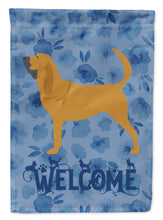 Load image into Gallery viewer, Bloodhound Welcome Garden Flag – Decorative Outdoor Yard Flag CK6111GF