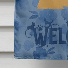 Load image into Gallery viewer, Cocker Spaniel Welcome Flag Canvas House Size CK6113CHF