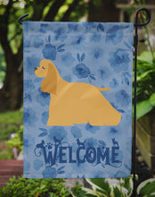 Load image into Gallery viewer, Cocker Spaniel Welcome Garden Flag – Decorative Outdoor Yard Flag CK6113GF