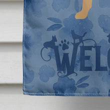 Load image into Gallery viewer, Border Terrier Welcome Flag Canvas House Size CK6116CHF