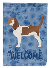 Load image into Gallery viewer, Grand Basset Griffon Vendeen Welcome Garden Flag – Decorative Outdoor Yard Flag CK6117GF