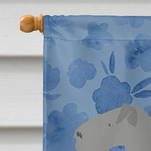 Load image into Gallery viewer, Kerry Blue Terrier Welcome Flag Canvas House Size CK6119CHF