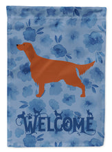 Load image into Gallery viewer, Irish Setter Welcome Flag Canvas House Size CK6120CHF