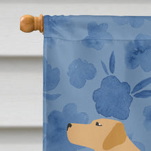 Load image into Gallery viewer, Yellow Labrador Retriever Welcome Flag Canvas House Size CK6124CHF