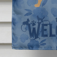 Load image into Gallery viewer, Yellow Labrador Retriever Welcome Flag Canvas House Size CK6124CHF