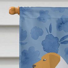 Load image into Gallery viewer, American Foxhound Welcome Flag Canvas House Size CK6125CHF