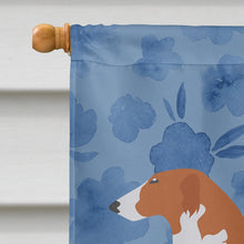 Load image into Gallery viewer, Borzoi Russian Greyhound Welcome Flag Canvas House Size CK6126CHF