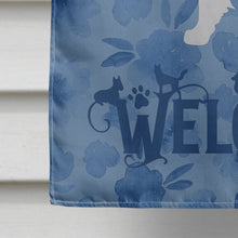 Load image into Gallery viewer, Welsh Springer Spaniel Welcome Flag Canvas House Size CK6127CHF