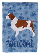 Load image into Gallery viewer, Welsh Springer Spaniel Welcome Garden Flag – Decorative Outdoor Yard Flag CK6127GF