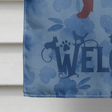 Load image into Gallery viewer, American Water Spaniel Welcome Flag Canvas House Size CK6128CHF