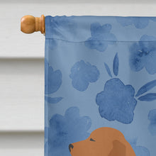 Load image into Gallery viewer, Golden Retriever Welcome Flag Canvas House Size CK6131CHF