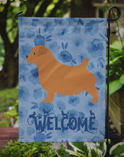 Load image into Gallery viewer, Norfolk Terrier Welcome Garden Flag – Decorative Outdoor Yard Flag CK6136GF