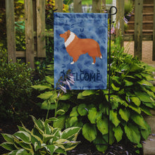 Load image into Gallery viewer, Collie Dog Welcome Garden Flag – Decorative Outdoor Yard Flag CK6143GF