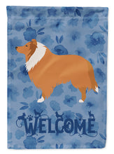 Load image into Gallery viewer, Collie Dog Welcome Garden Flag – Decorative Outdoor Yard Flag CK6143GF