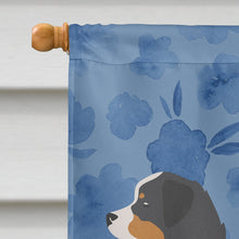 Load image into Gallery viewer, Bernese Mountain Dog Welcome Flag Canvas House Size CK6146CHF