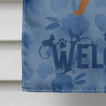 Load image into Gallery viewer, German Shepherd Welcome Flag Canvas House Size CK6151CHF